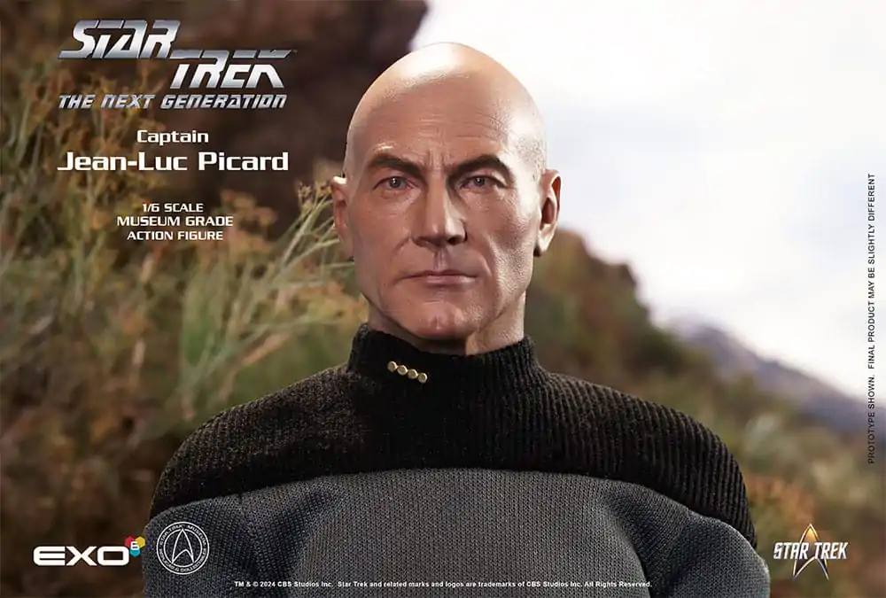 Star Trek: The Next Generation 1/6 Captain Jean-Luc Picard akciófigura 30 cm termékfotó