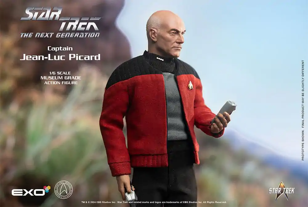 Star Trek: The Next Generation 1/6 Captain Jean-Luc Picard akciófigura 30 cm termékfotó