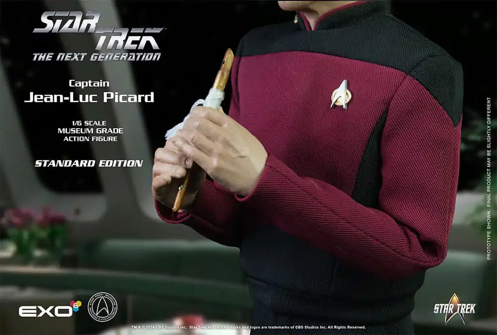 Star Trek: The Next Generation 1/6 Captain Jean-Luc Picard akciófigura 30 cm termékfotó