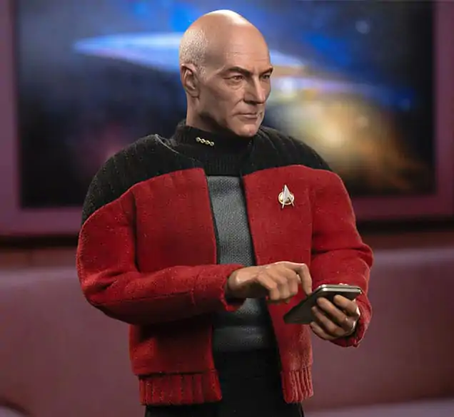 Star Trek: The Next Generation 1/6 Captain Jean-Luc Picard akciófigura 30 cm termékfotó