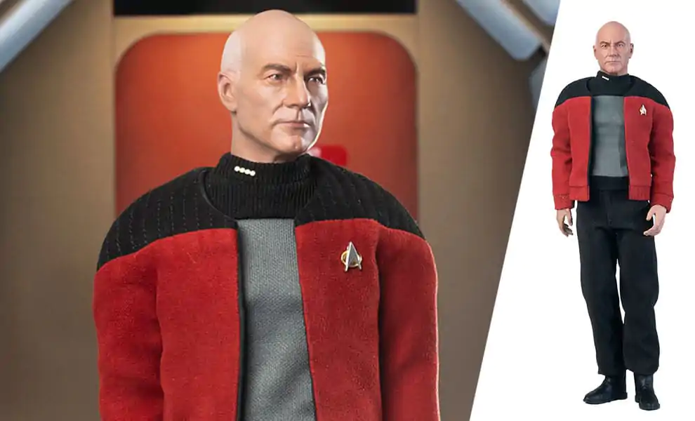 Star Trek: The Next Generation 1/6 Captain Jean-Luc Picard akciófigura 30 cm termékfotó