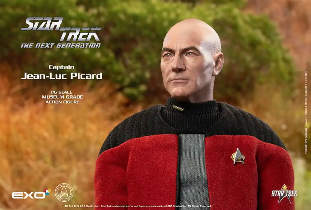 Star Trek: The Next Generation 1/6 Captain Jean-Luc Picard (Essential Darmok Uniform) akciófigura 30 cm termékfotó