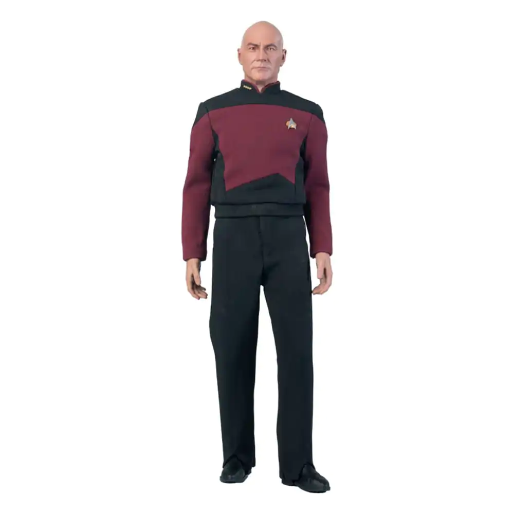 Star Trek: The Next Generation 1/6 Captain Jean-Luc Picard (Essential Duty Uniform) akciófigura 30 cm termékfotó