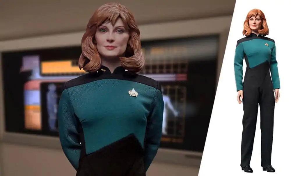 Star Trek: The Next Generation 1/6 Dr. Beverly Crusher (Essential Edition) akciófigura 27 cm termékfotó