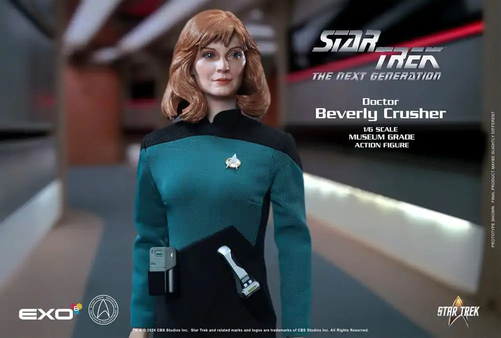 Star Trek: The Next Generation 1/6 Dr. Beverly Crusher (Standard Edition) akciófigura 27 cm termékfotó