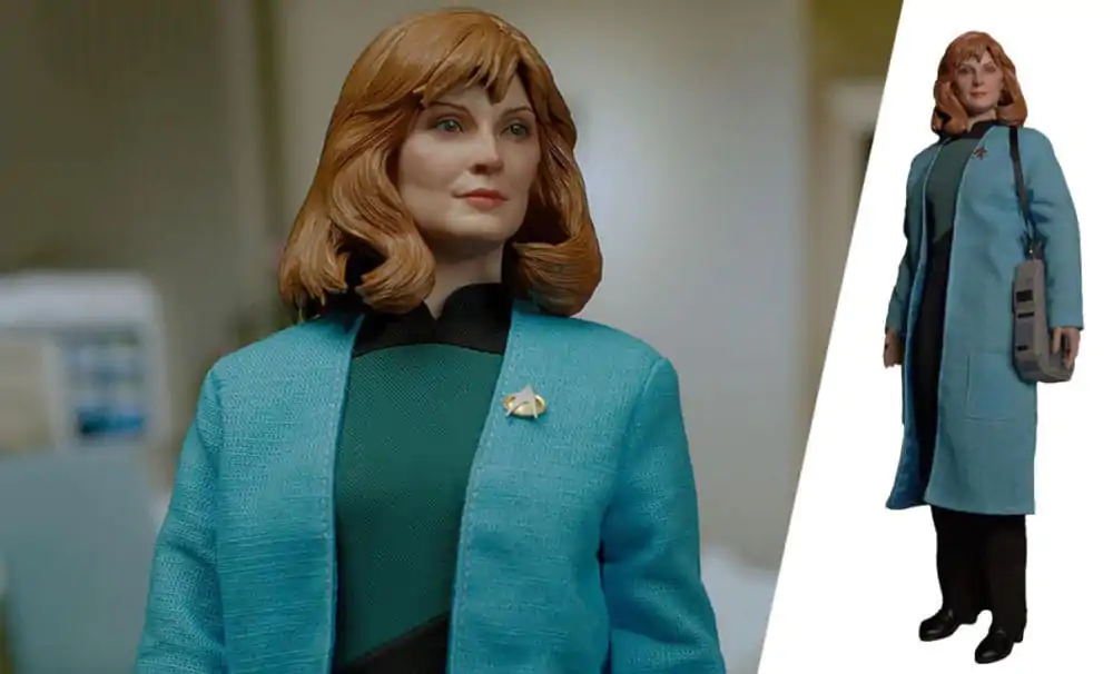 Star Trek: The Next Generation 1/6 Dr. Beverly Crusher (Standard Edition) akciófigura 27 cm termékfotó