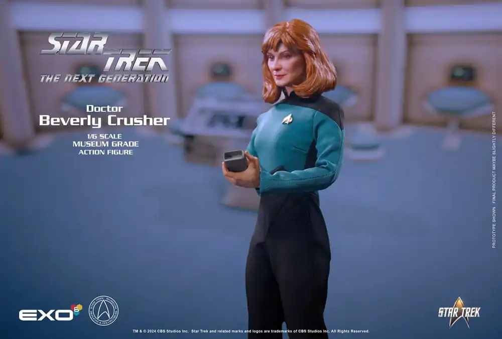 Star Trek: The Next Generation 1/6 Dr. Beverly Crusher (Standard Edition) akciófigura 27 cm termékfotó