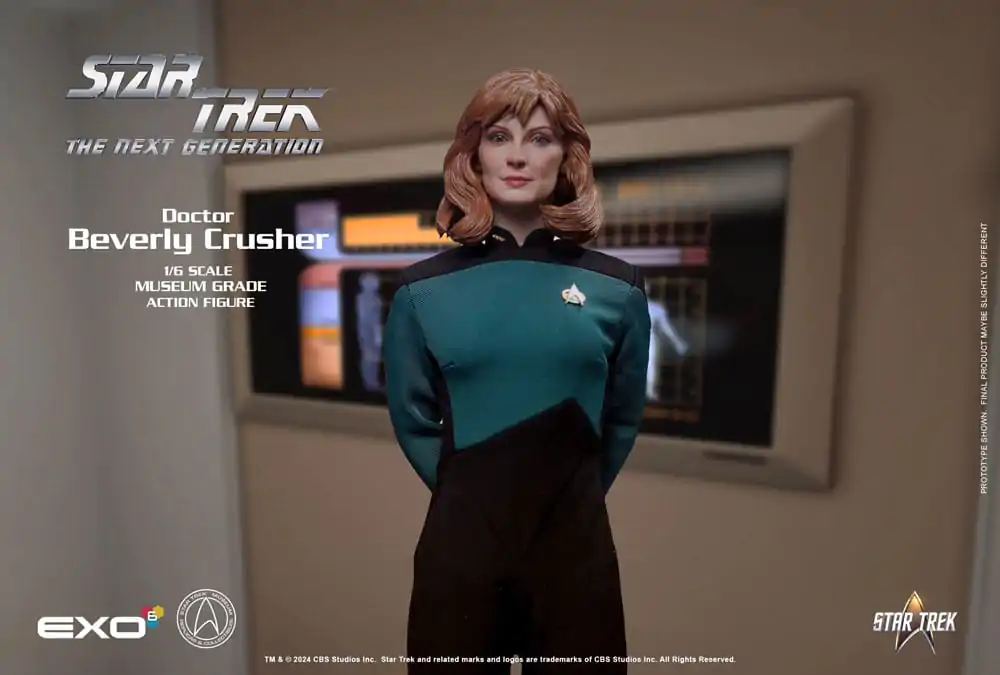 Star Trek: The Next Generation 1/6 Dr. Beverly Crusher (Standard Edition) akciófigura 27 cm termékfotó