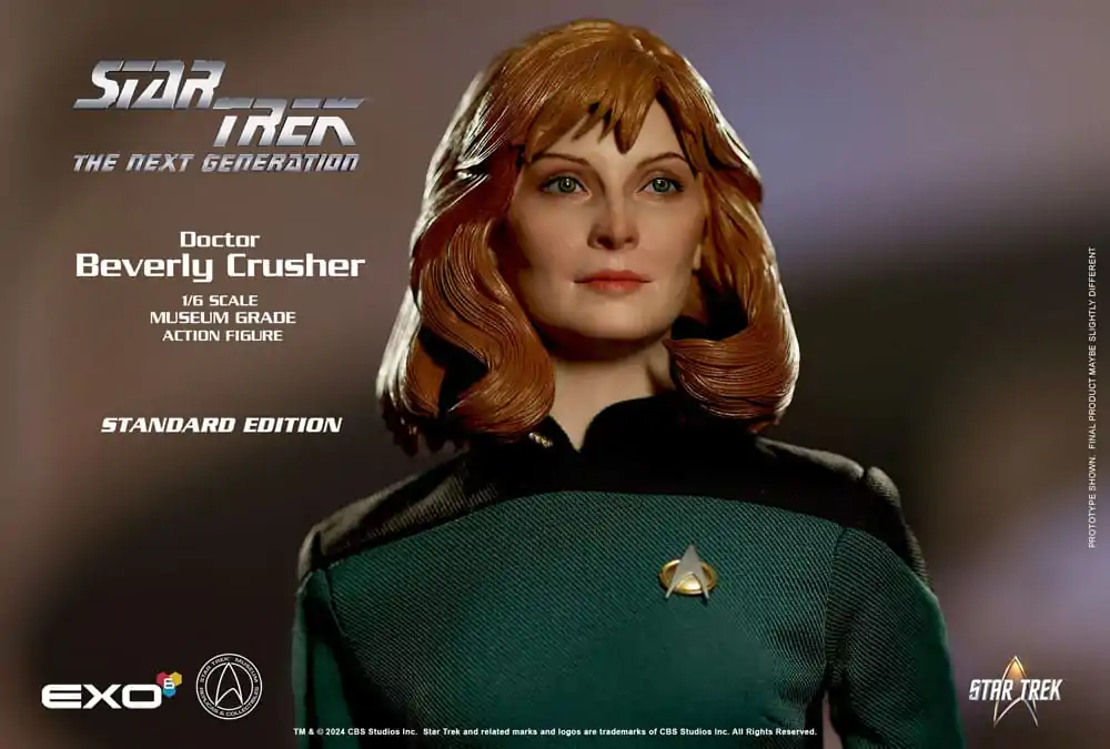 Star Trek: The Next Generation 1/6 Dr. Beverly Crusher (Standard Edition) akciófigura 27 cm termékfotó