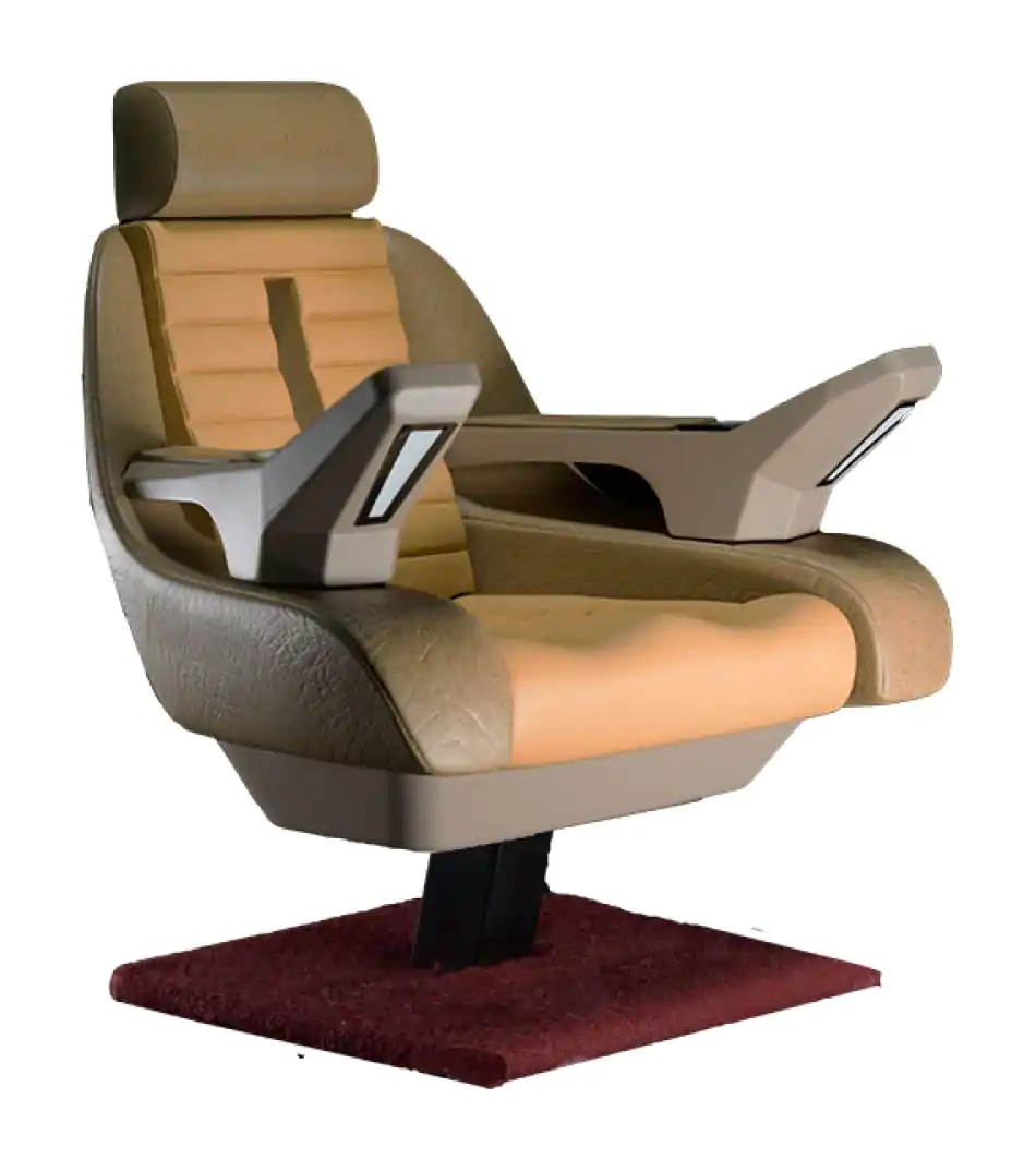 Star Trek: The Next Generation 1/6 Enterprise-D Captain&#039;s Chair 19 cm termékfotó