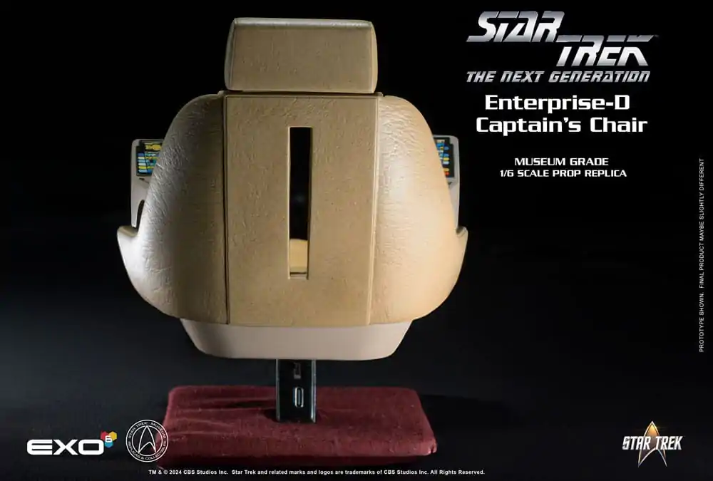 Star Trek: The Next Generation 1/6 Enterprise-D Captain&#039;s Chair 19 cm termékfotó