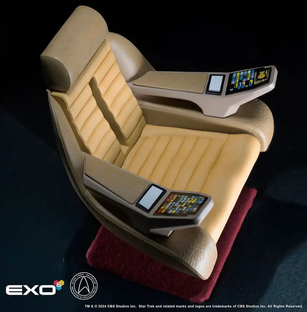 Star Trek: The Next Generation 1/6 Enterprise-D Captain&#039;s Chair 19 cm termékfotó