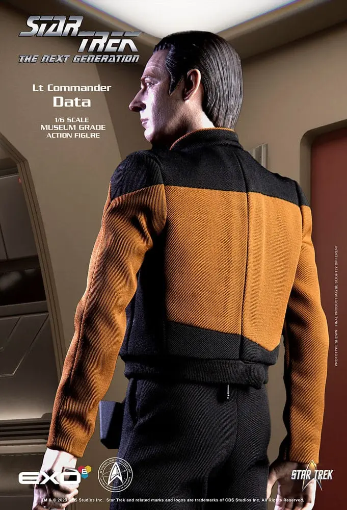 Star Trek: The Next Generation 1/6 Lt. Commander Data (Essentials Version) akciófigura 30 cm termékfotó