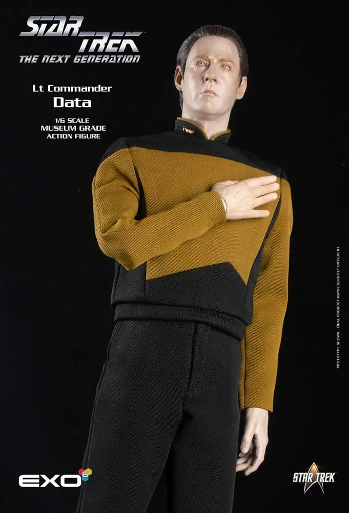 Star Trek: The Next Generation 1/6 Lt. Commander Data (Standard Version) akciófigura 30 cm termékfotó