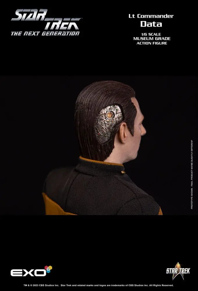 Star Trek: The Next Generation 1/6 Lt. Commander Data (Standard Version) akciófigura 30 cm termékfotó
