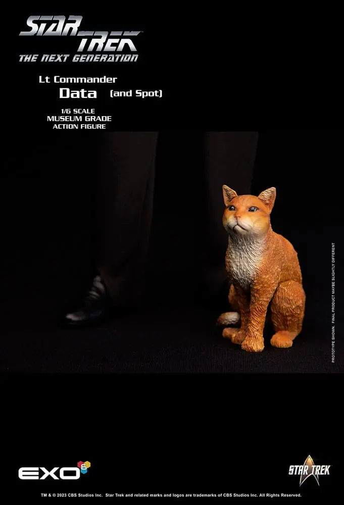 Star Trek: The Next Generation 1/6 Lt. Commander Data (Standard Version) akciófigura 30 cm termékfotó