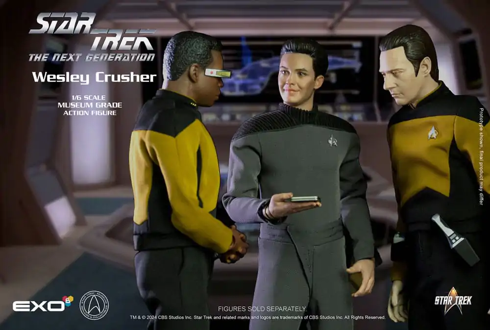 Star Trek: The Next Generation 1/6 Wesley Crusher akciófigura 30 cm termékfotó