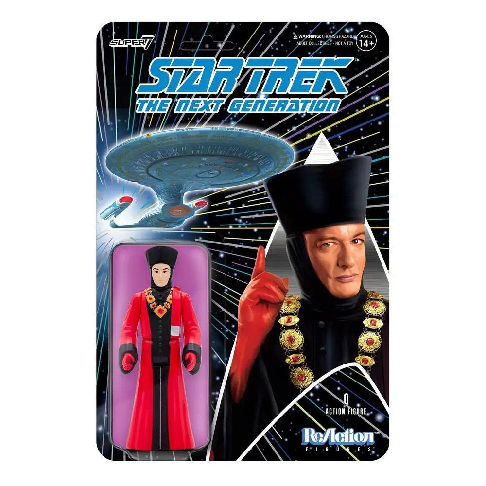 Star Trek: The Next Generation ReAction Wave 2 Q akciófigura 10 cm termékfotó