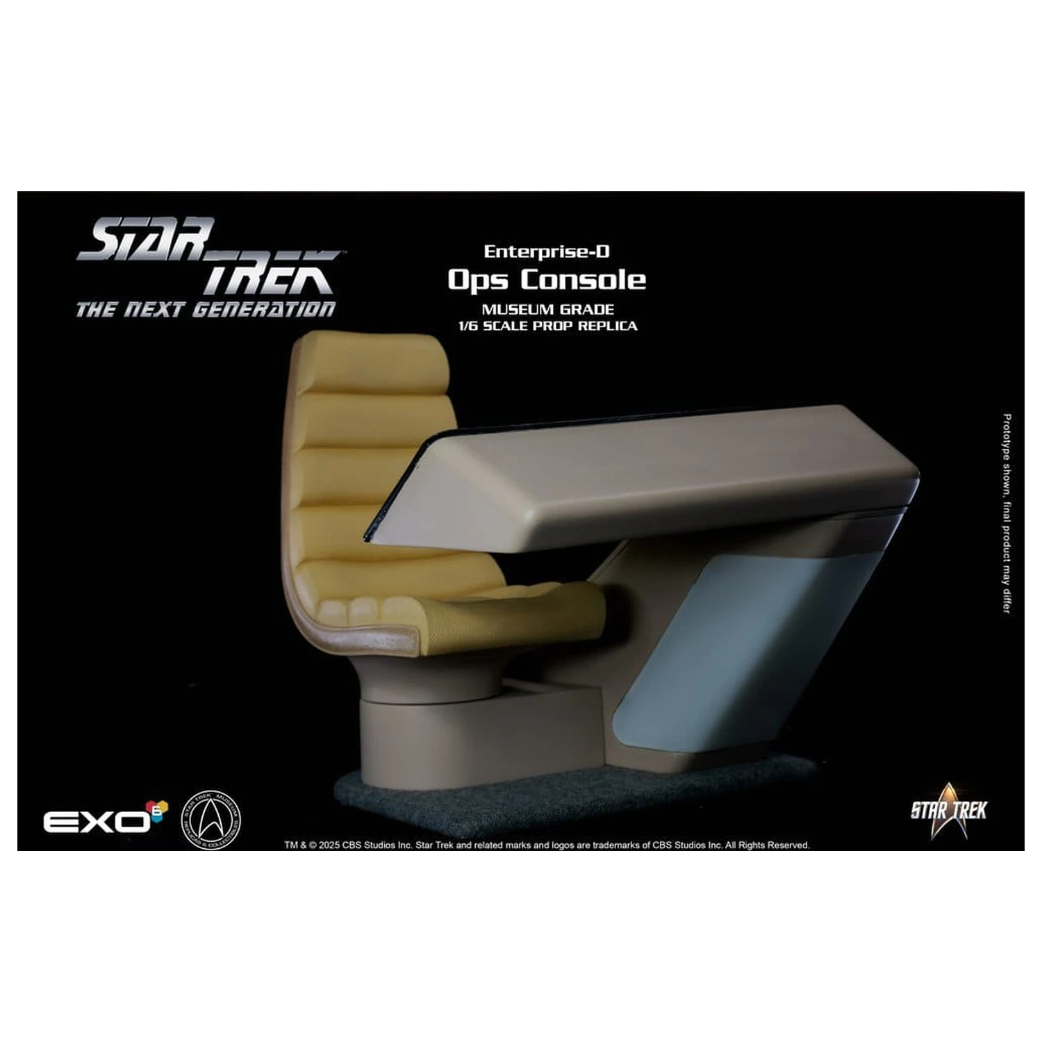 Star Trek: The Next Generation replika 1/6 Enterprise-D Bridge OPS Console termékfotó