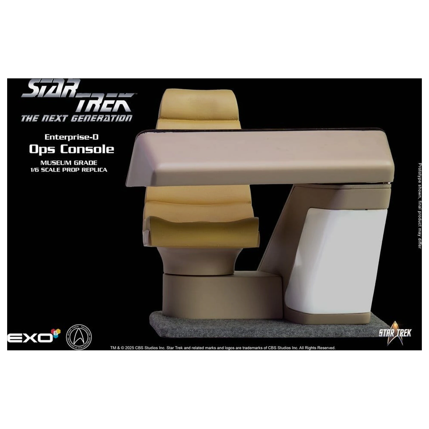 Star Trek: The Next Generation replika 1/6 Enterprise-D Bridge OPS Console termékfotó
