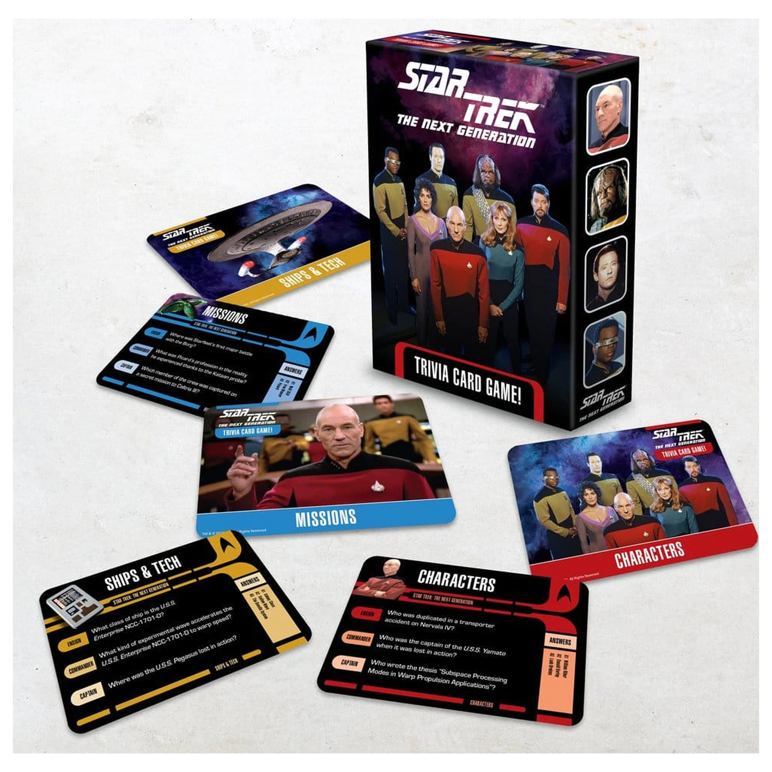 Star Trek: The Next Generation Trivia kvíz társasjáték termékfotó