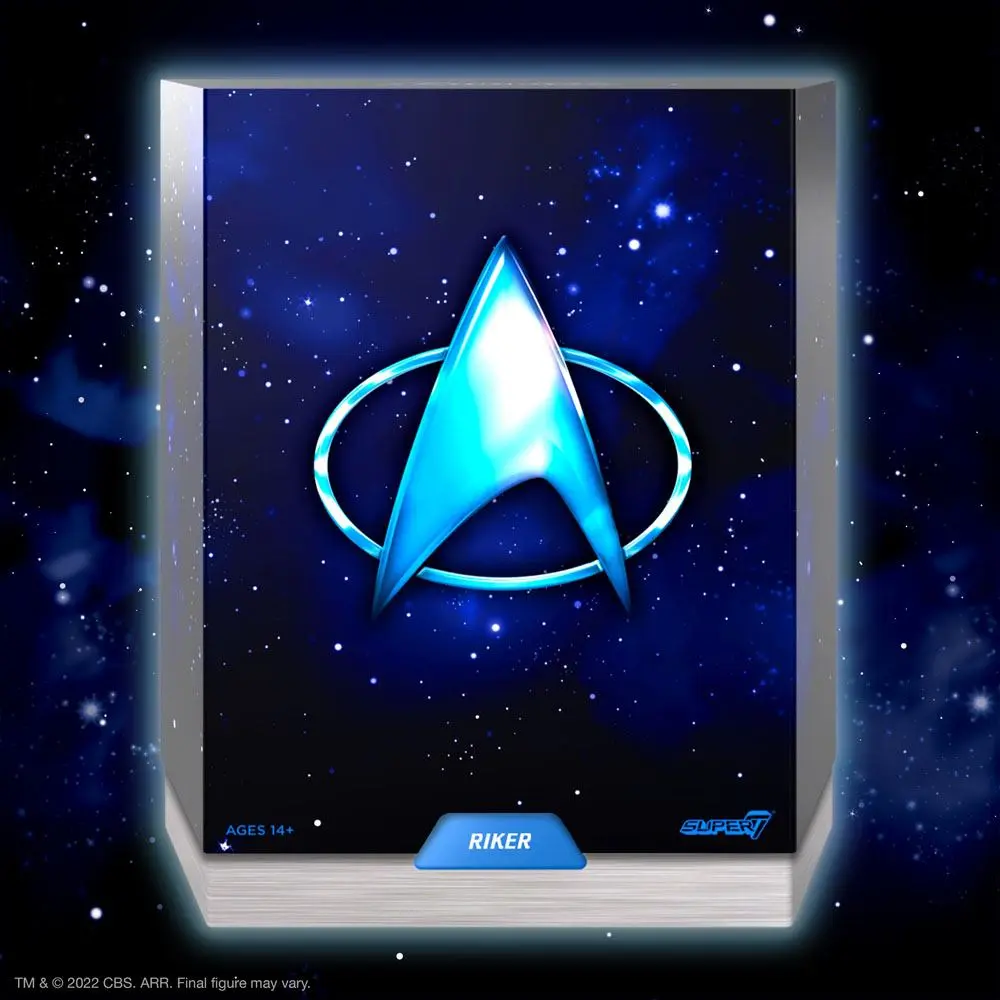 Star Trek: The Next Generation Ultimates Commander Riker akciófigura 18 cm termékfotó