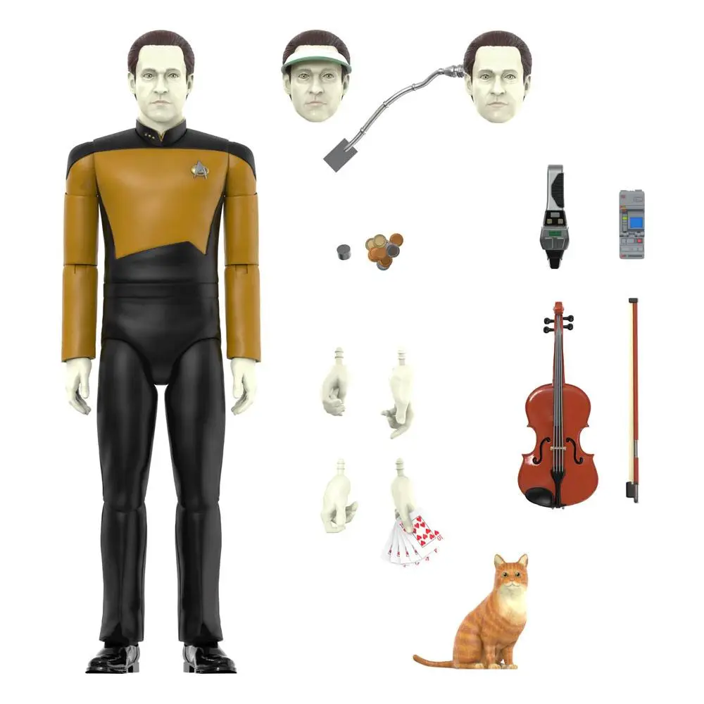 Star Trek: The Next Generation Ultimates Action Figure Lieutenant Commander Data 18 cm termékfotó