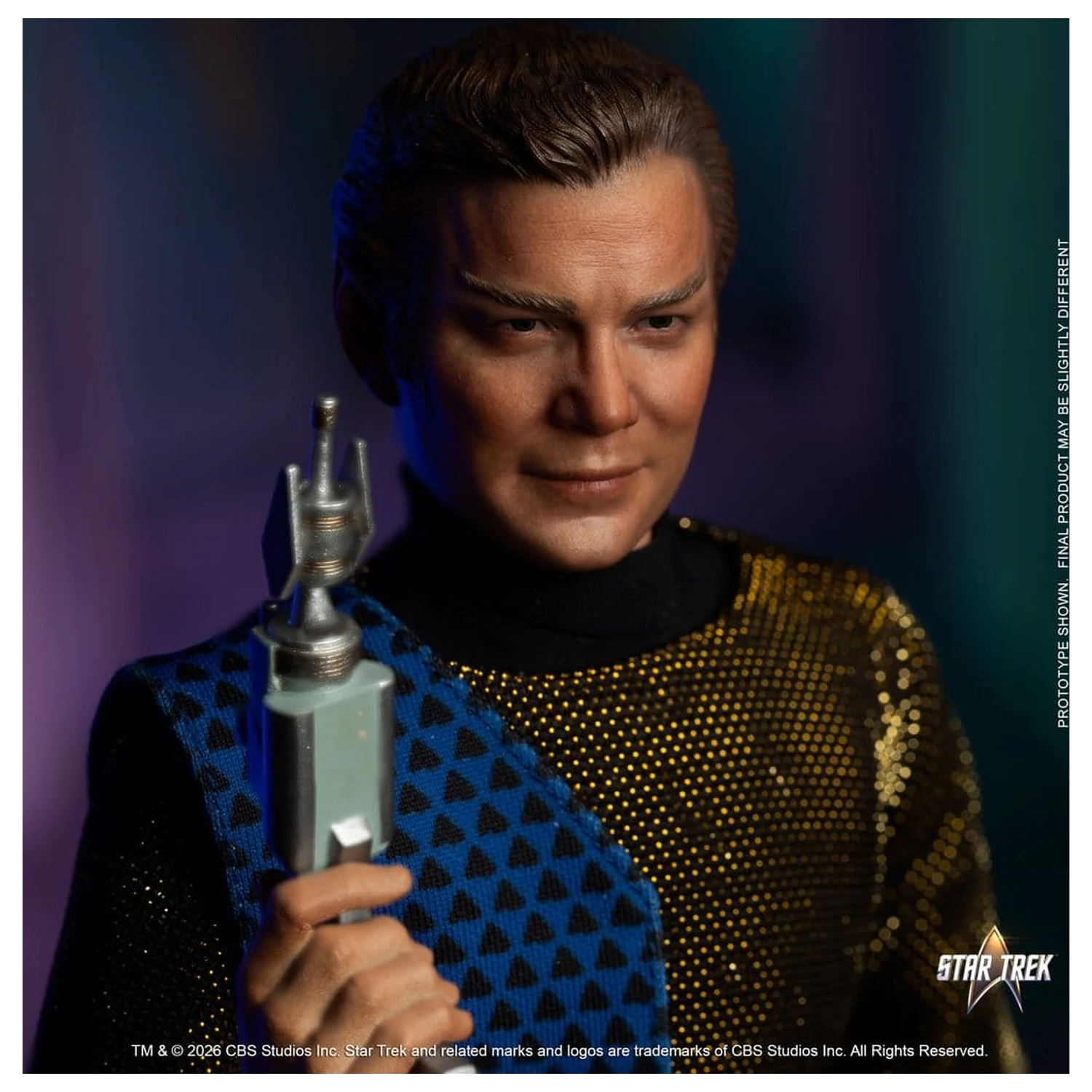Star Trek: The Original Series 1/6 Captain James T. Kirk (Romulan Disguise) akciófigura 29 cm termékfotó