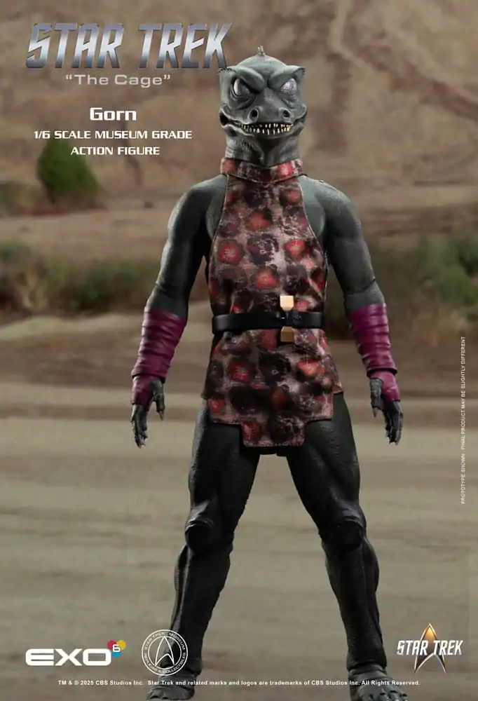 Star Trek: The Original Series 1/6 Gorn akciófigura 31 cm termékfotó