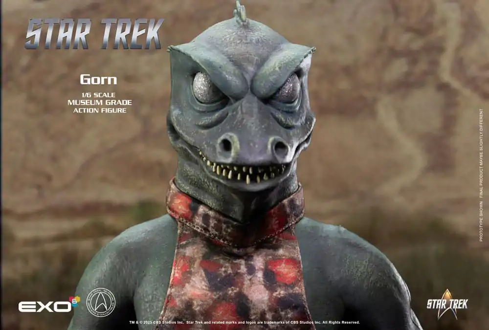 Star Trek: The Original Series 1/6 Gorn akciófigura 31 cm termékfotó