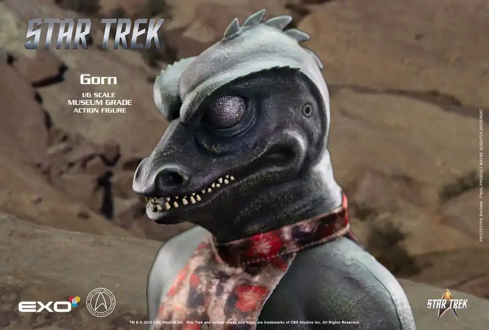 Star Trek: The Original Series 1/6 Gorn akciófigura 31 cm termékfotó