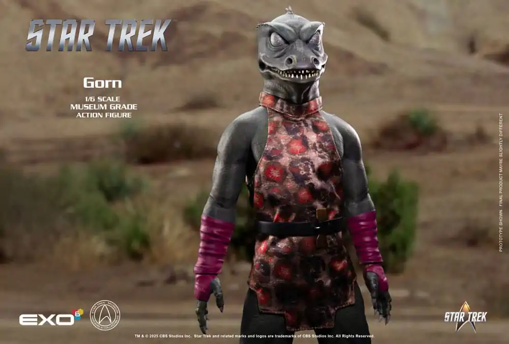 Star Trek: The Original Series 1/6 Gorn akciófigura 31 cm termékfotó
