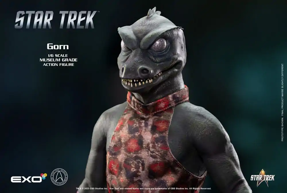 Star Trek: The Original Series 1/6 Gorn akciófigura 31 cm termékfotó