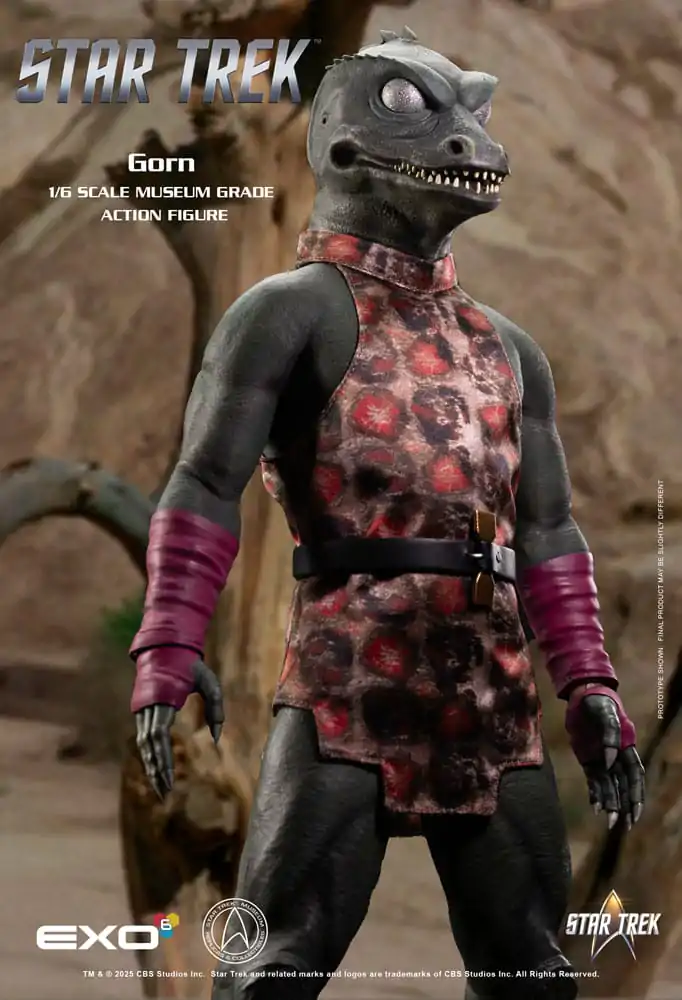 Star Trek: The Original Series 1/6 Gorn akciófigura 31 cm termékfotó