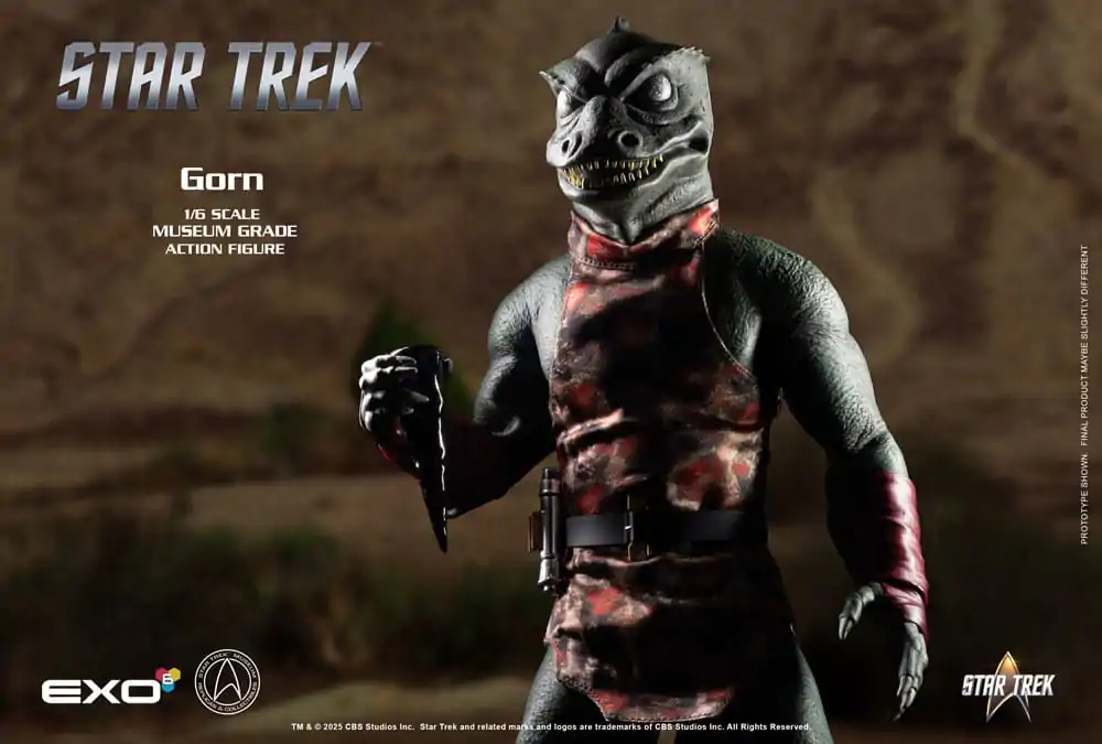 Star Trek: The Original Series 1/6 Gorn akciófigura 31 cm termékfotó