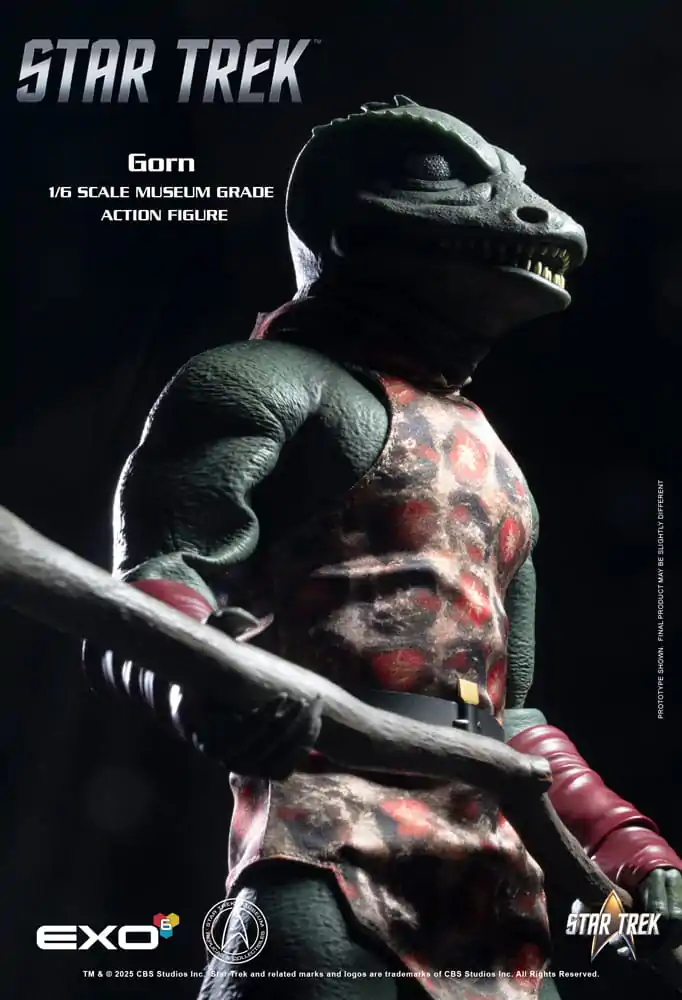 Star Trek: The Original Series 1/6 Gorn akciófigura 31 cm termékfotó