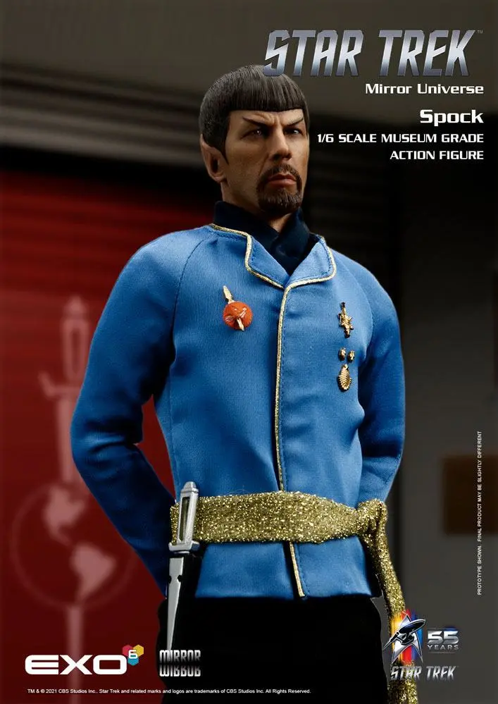 Star Trek: The Original Series 1/6 Mirror Universe Spock akciófigura 30 cm termékfotó