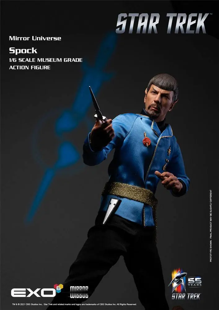 Star Trek: The Original Series 1/6 Mirror Universe Spock akciófigura 30 cm termékfotó