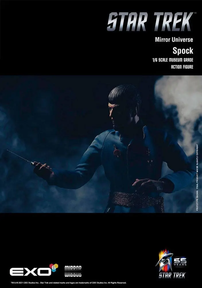 Star Trek: The Original Series 1/6 Mirror Universe Spock akciófigura 30 cm termékfotó