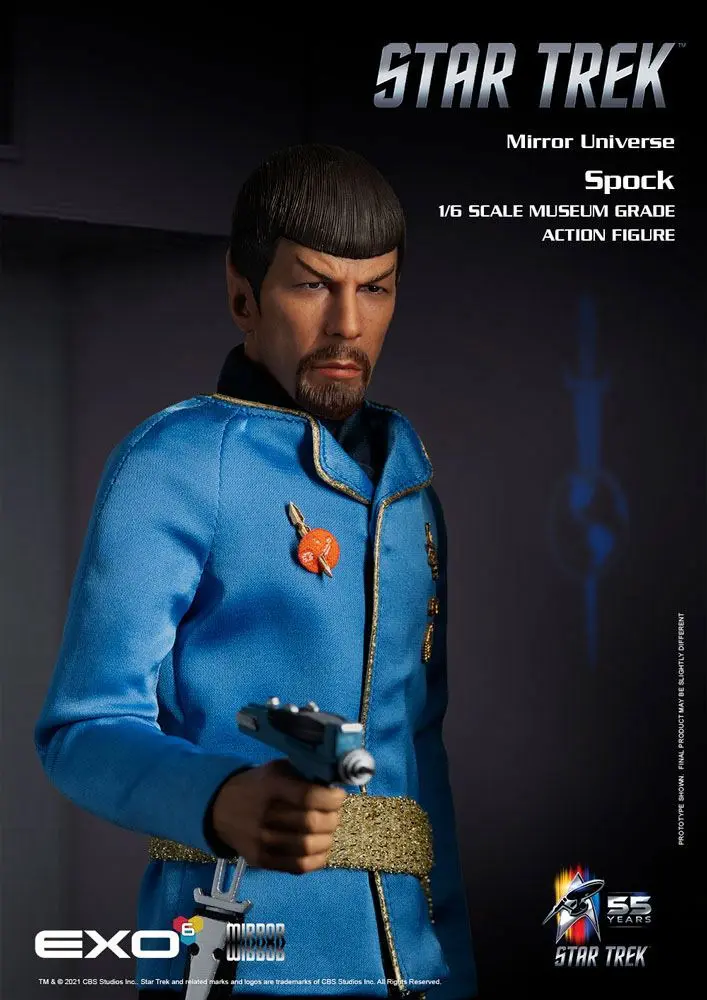Star Trek: The Original Series 1/6 Mirror Universe Spock akciófigura 30 cm termékfotó