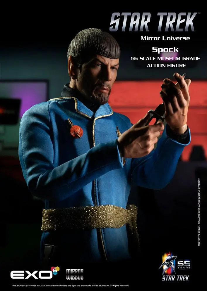 Star Trek: The Original Series 1/6 Mirror Universe Spock akciófigura 30 cm termékfotó