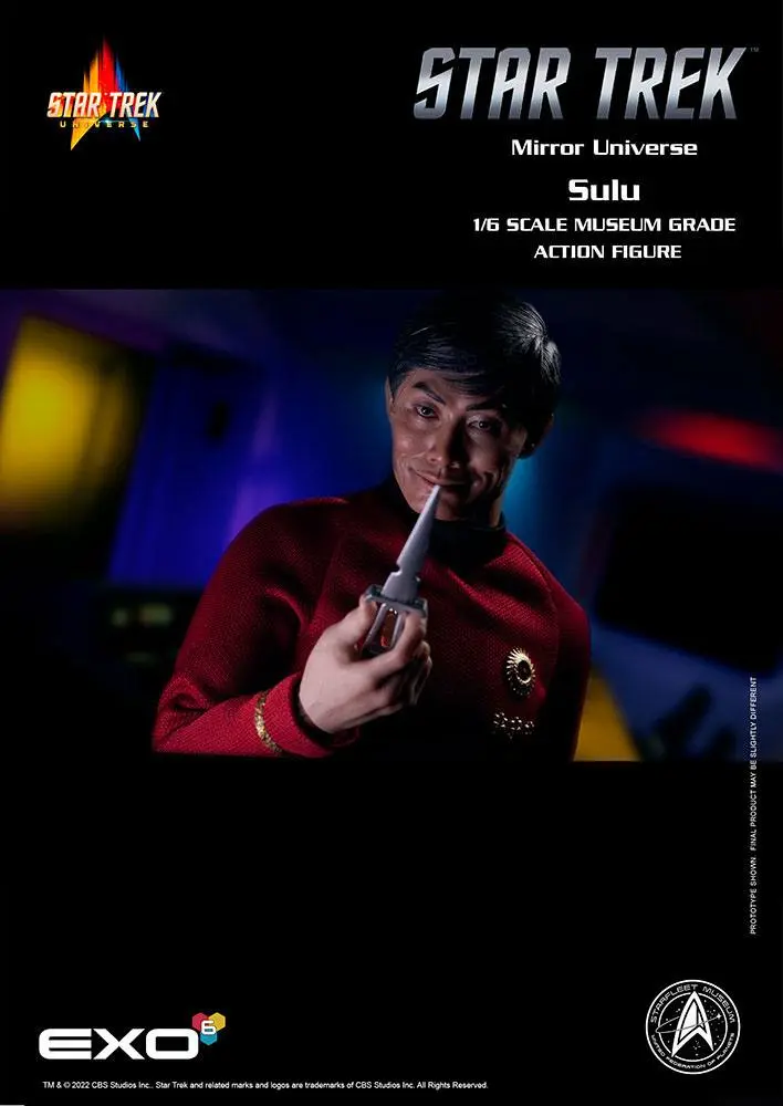 Star Trek: The Original Series 1/6 Mirror Universe Sulu akciófigura 28 cm termékfotó