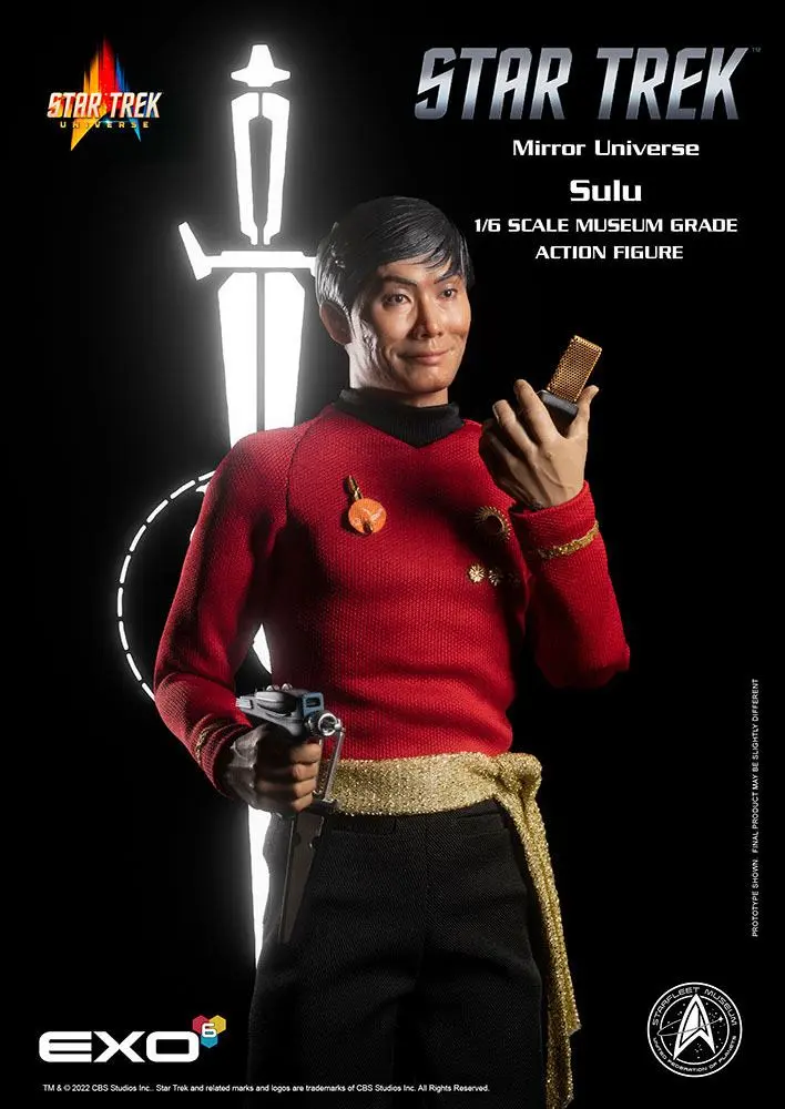 Star Trek: The Original Series 1/6 Mirror Universe Sulu akciófigura 28 cm termékfotó