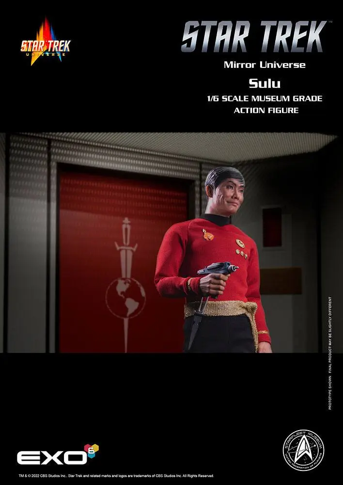 Star Trek: The Original Series 1/6 Mirror Universe Sulu akciófigura 28 cm termékfotó