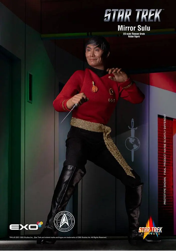 Star Trek: The Original Series 1/6 Mirror Universe Sulu akciófigura 28 cm termékfotó