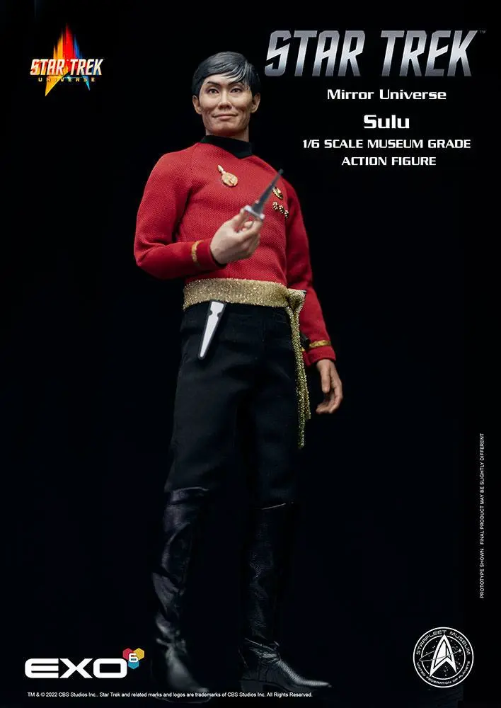 Star Trek: The Original Series 1/6 Mirror Universe Sulu akciófigura 28 cm termékfotó