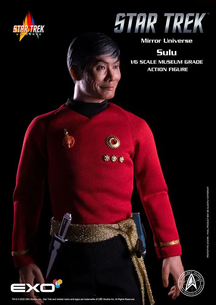Star Trek: The Original Series 1/6 Mirror Universe Sulu akciófigura 28 cm termékfotó