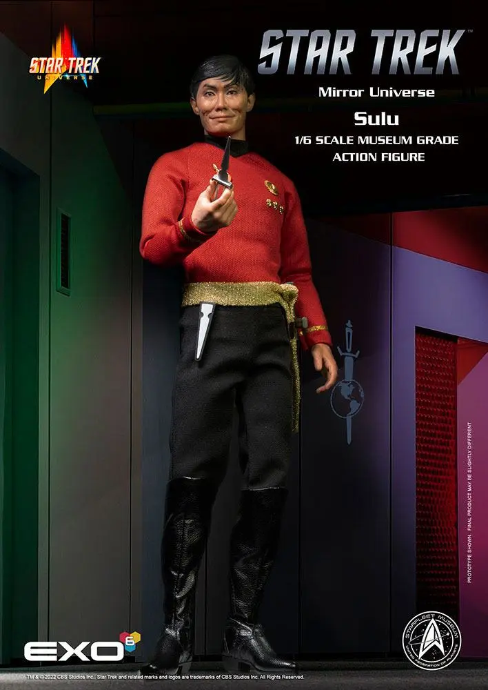 Star Trek: The Original Series 1/6 Mirror Universe Sulu akciófigura 28 cm termékfotó