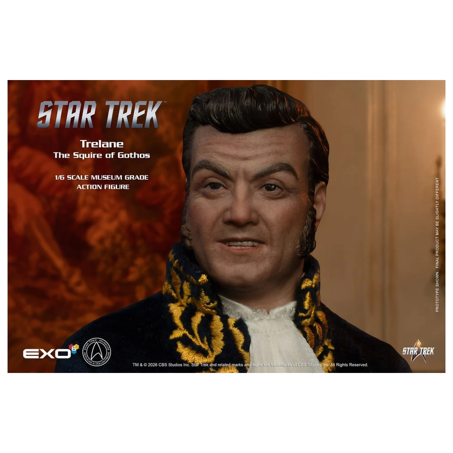 Star Trek: The Original Series 1/6 Trelane, The Squire of Gothos akciófigura 29 cm termékfotó