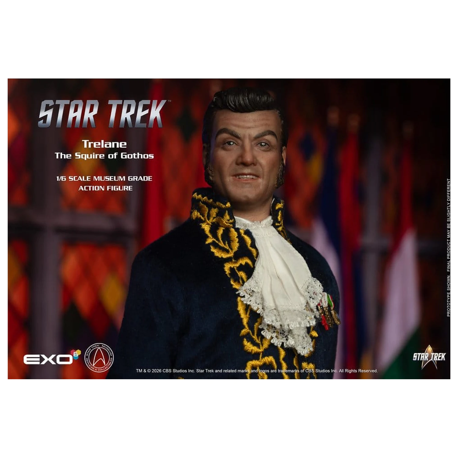 Star Trek: The Original Series 1/6 Trelane, The Squire of Gothos akciófigura 29 cm termékfotó